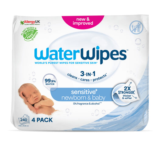 Salviettine per neonati WaterWipes BIO 240 pz