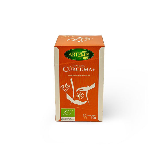 Tisana Cúrcuma Plus Eco 20 Filtros Artemisbio