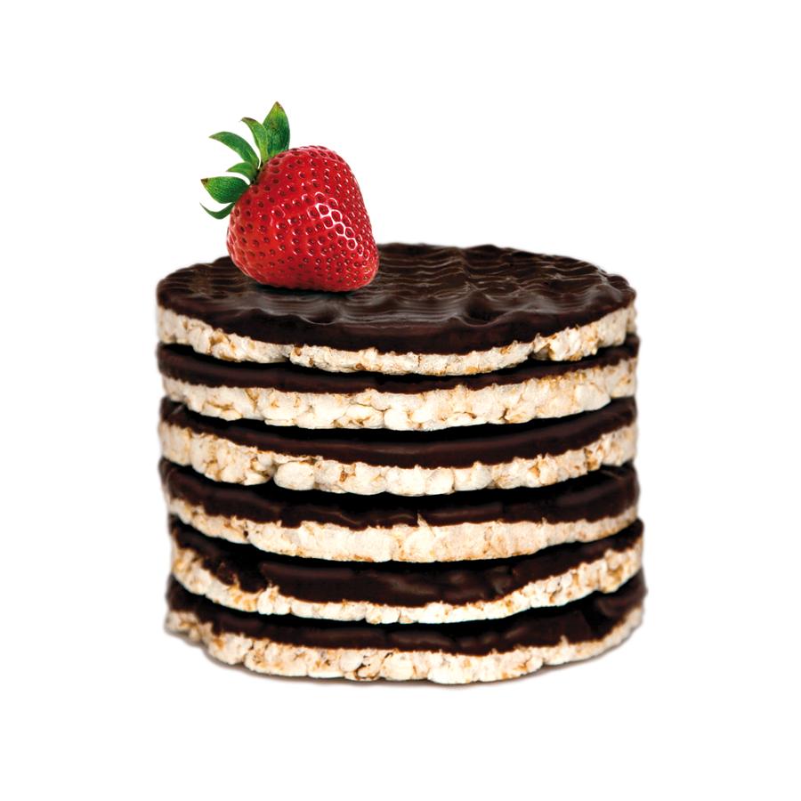 Płatki ryżowe z czekoladą gorzką 60% El Granero, 100 g