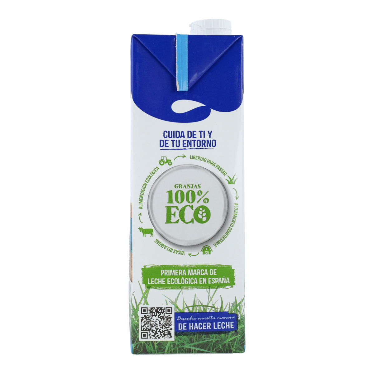 Pak van 6 stuks biologische volle melk Puleva, 1 l
