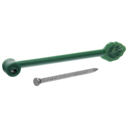 Biotop climbing plant clamp with nail, 8 pcs