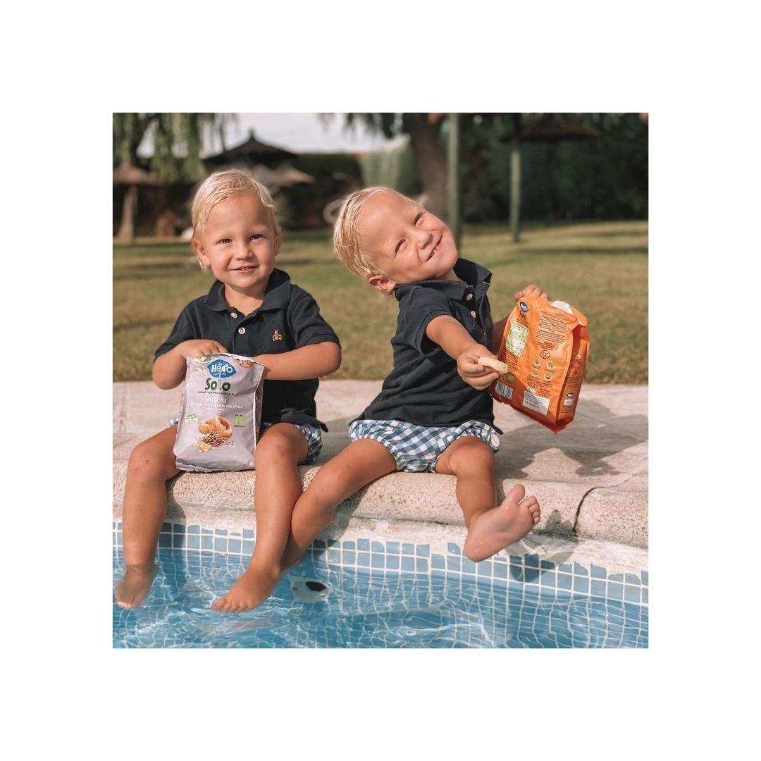 Ekologiczne przekąski z marchwi i kukurydzy 40 g-Hero Solo