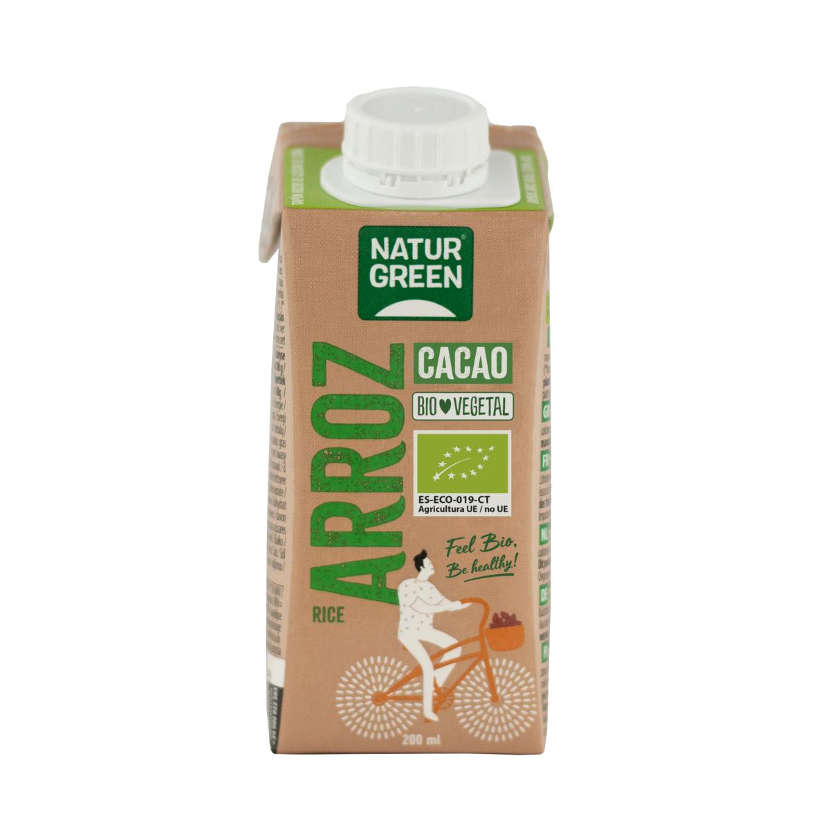 Napój ryżowy z kakao Bio NaturGreen 200 ml