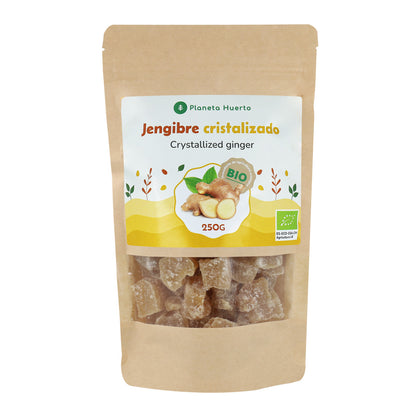 Ingwer kristallisiert ECO Planeta Huerto 250 g