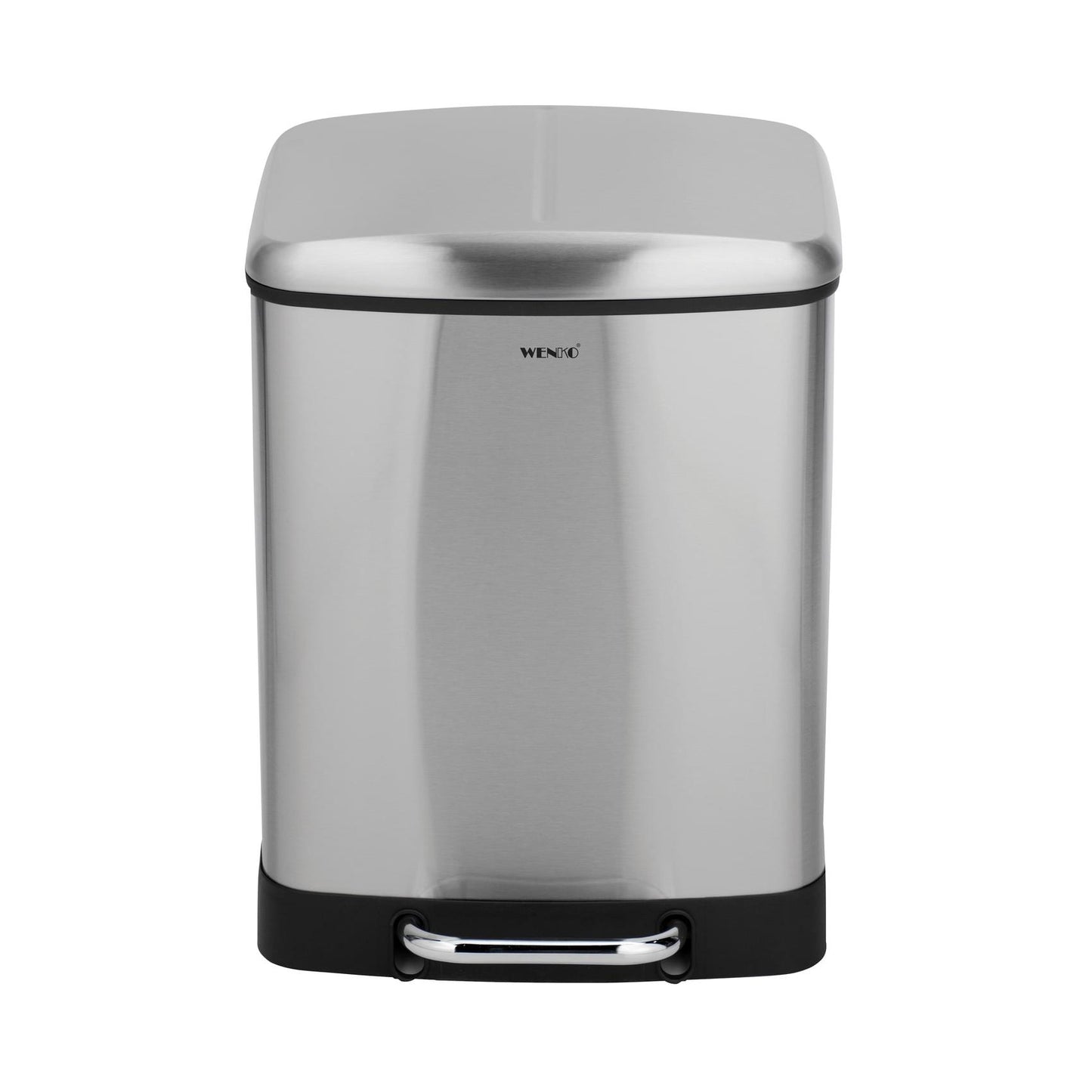 Edelstahl-Treteimer Easy Close Studio Duo, 2 x 20 l