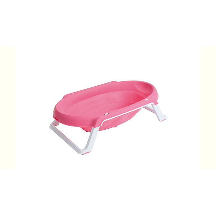 Olmitos Compact Pink Foldable Bathtub