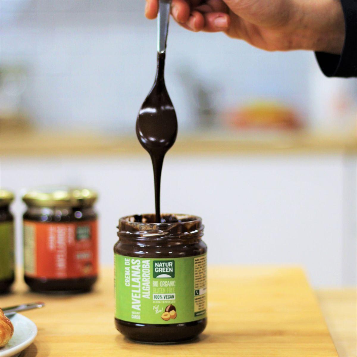 Crème aux noisettes et caroube Naturgreen, 200 g