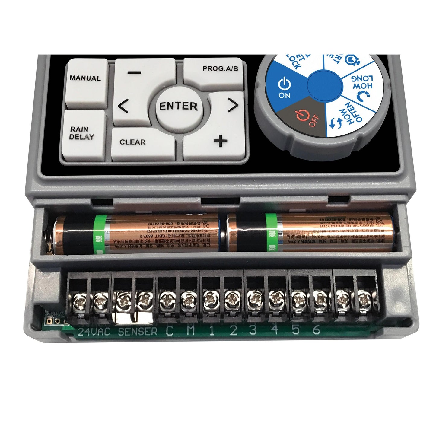 Programmatore di irrigazione a 6 zone Aqua Control