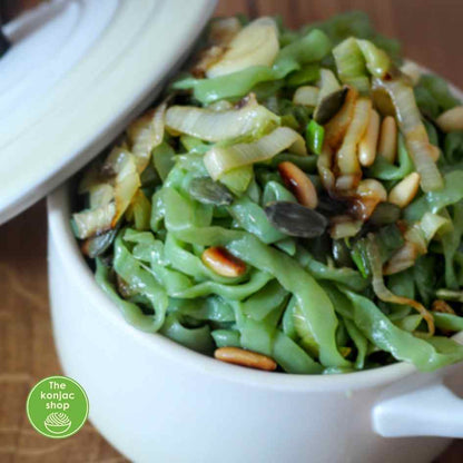 Tallarines konjac espinacas The Konjac Shop 270g