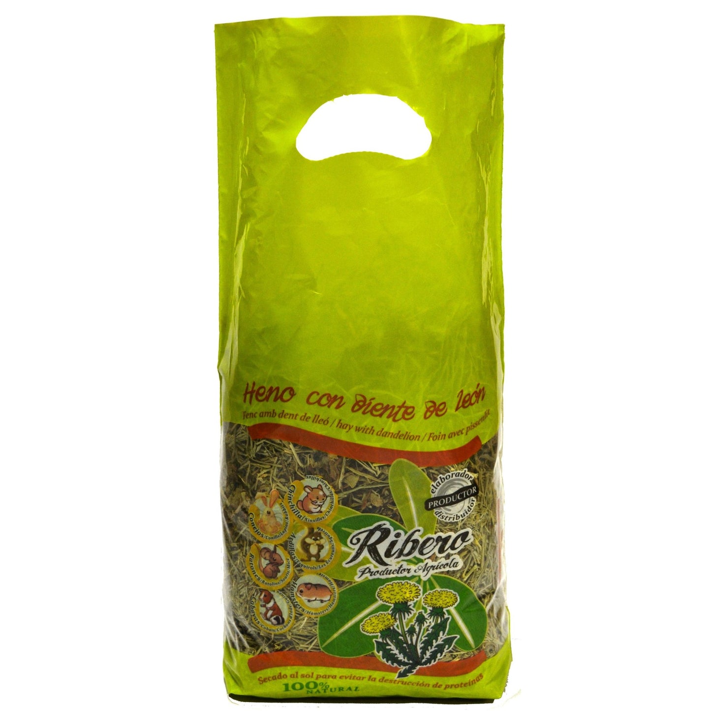 Lieschgrasheu mit Löwenzahn Ribero 500 g