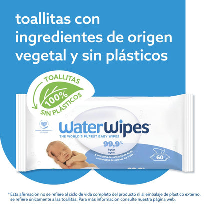 Confezione WaterWipes BIO Salviette per neonati 720 pezzi
