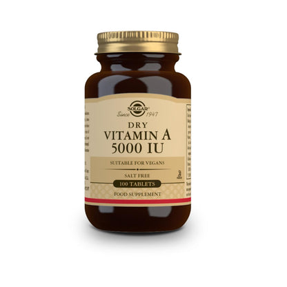 Witamina A sucha 5000 IU palmitynian, 100 tabletek (5000 IU)