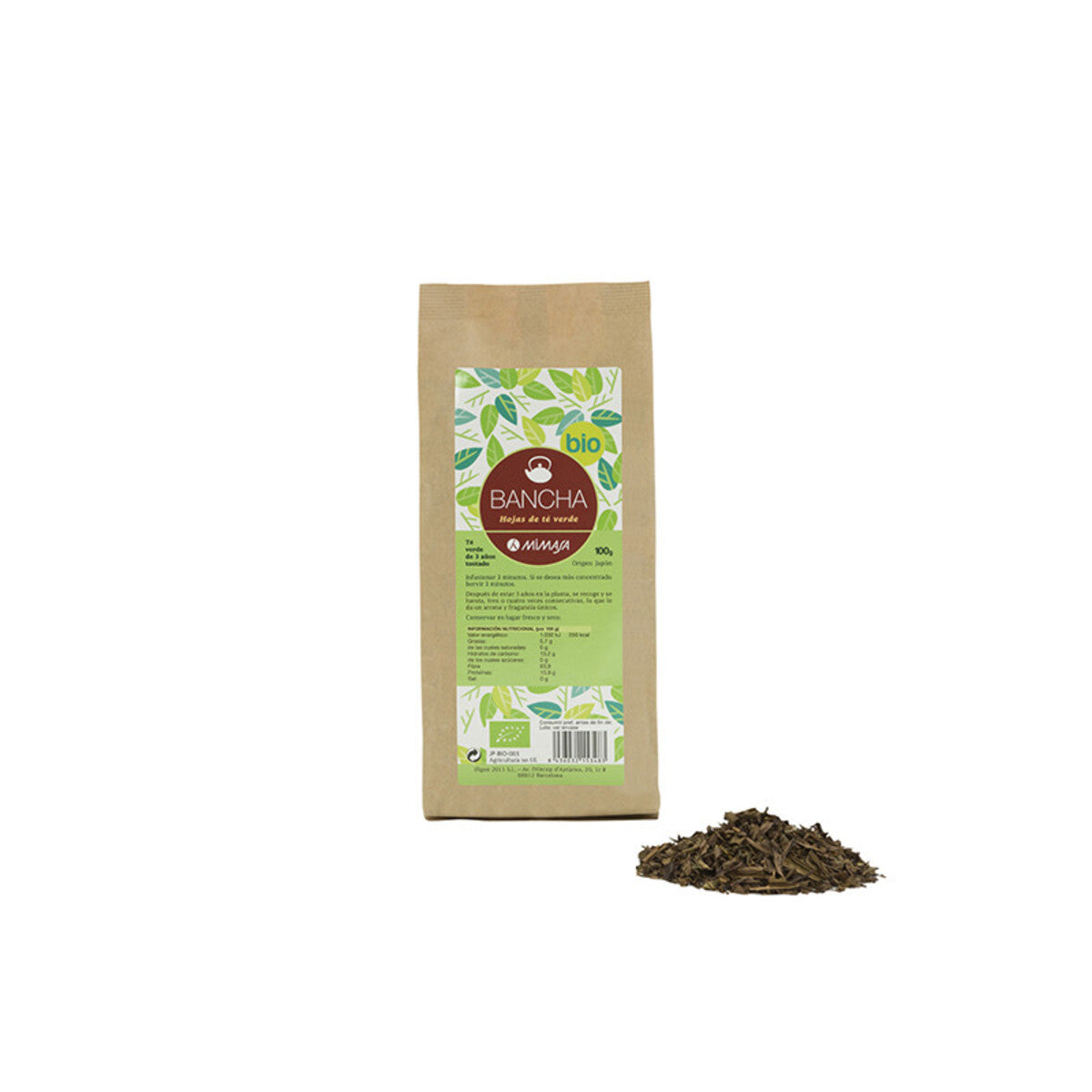 Thé Bancha Bio MIMASA 100 g