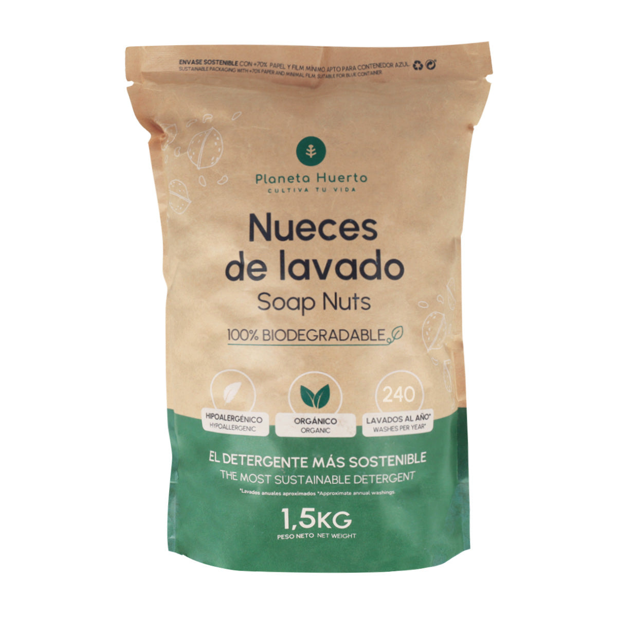 Planeta Huerto Washed Walnuts 1,5 kg