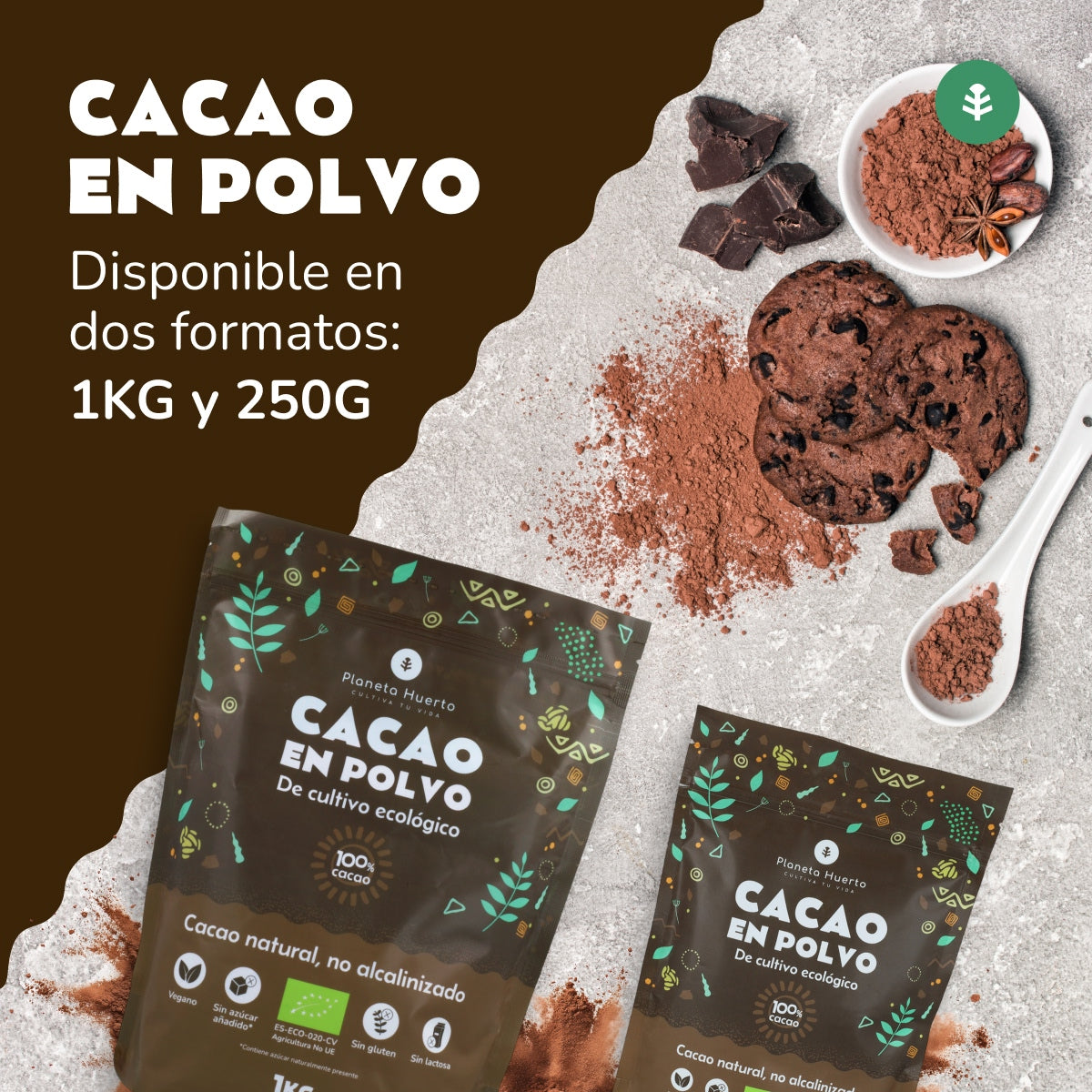 Poudre de cacao ECO Planet Orchard