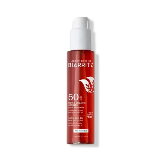 Huile solaire invisible SPF50 Biarritz 125 ml 