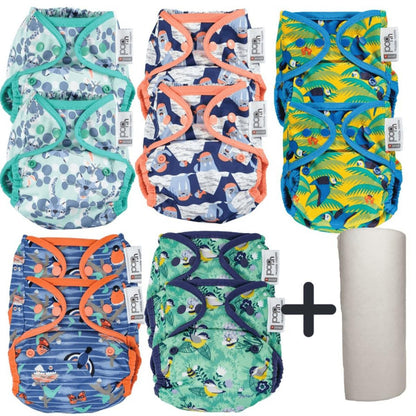 10-pack Pop-in-klämmor