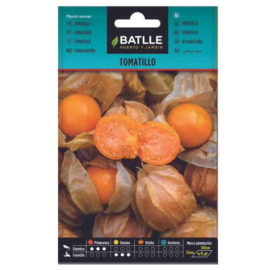 Zaden van Tomatillo - Physalis ixocarpa Batlle