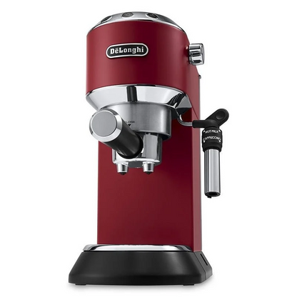 Delonghi Dedica Style Cafetière manuelle Espresso et Cappuccino EC685.R rouge