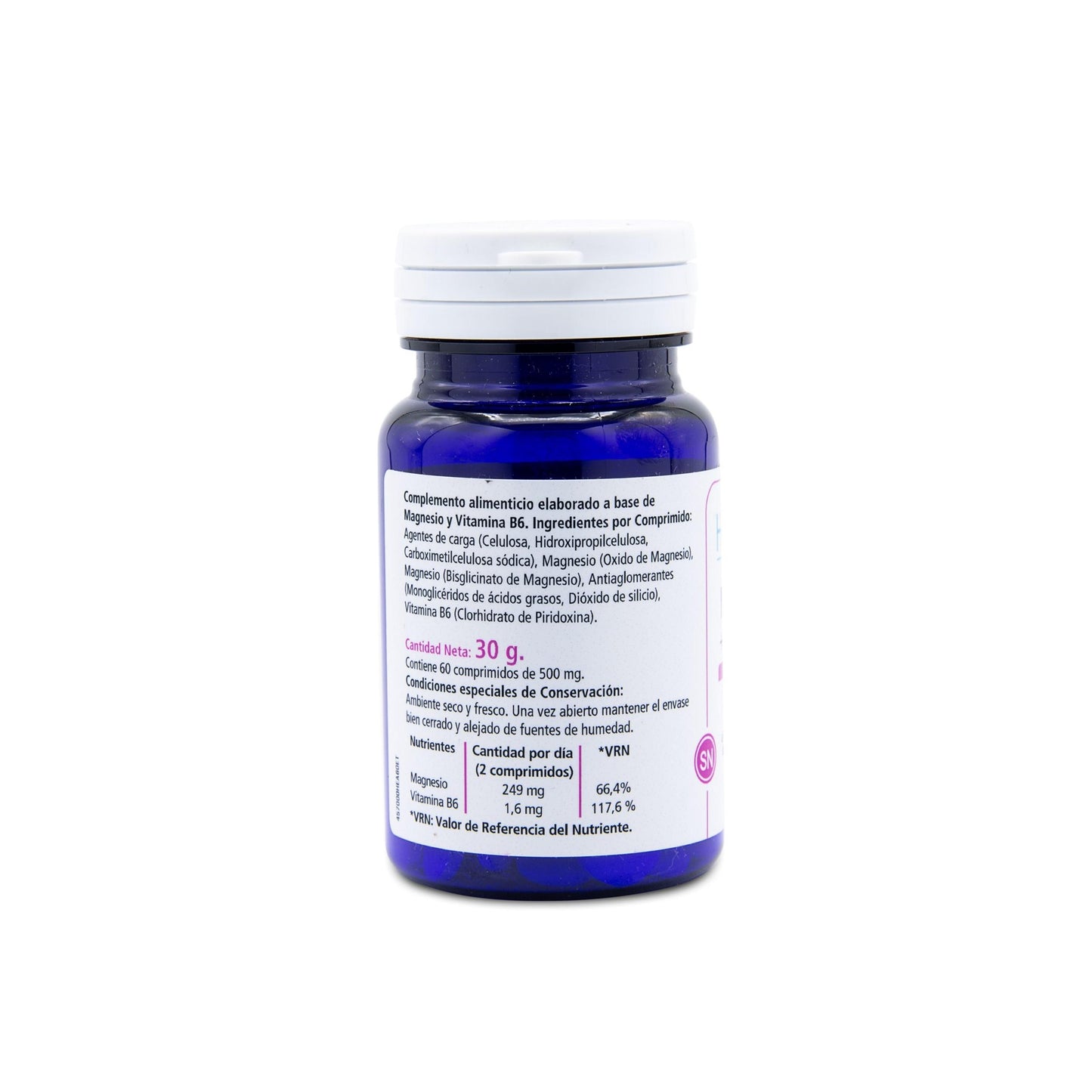 H4U Magnesium + vitamin B6 60 tabletter à 500 mg