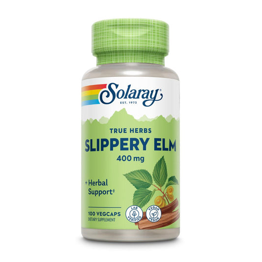 Slippery Elm Bark 400mg Solaray 100 capsules