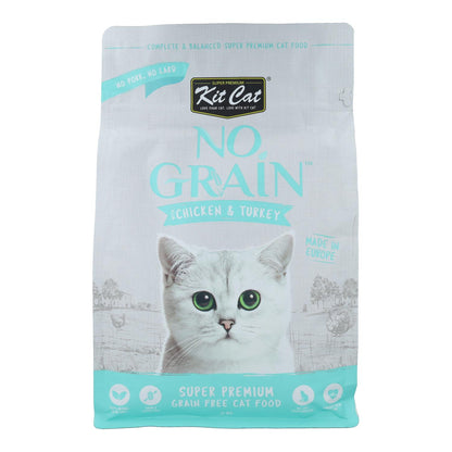 Zestaw Cat No Grain Cat Food – kurczak i indyk 1 kg Naturalna karma dla kotów