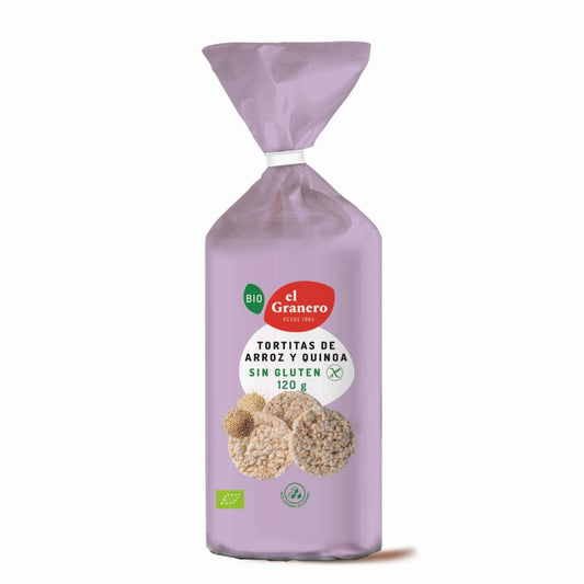 Galettes de riz et quinoa El Granero 120 g