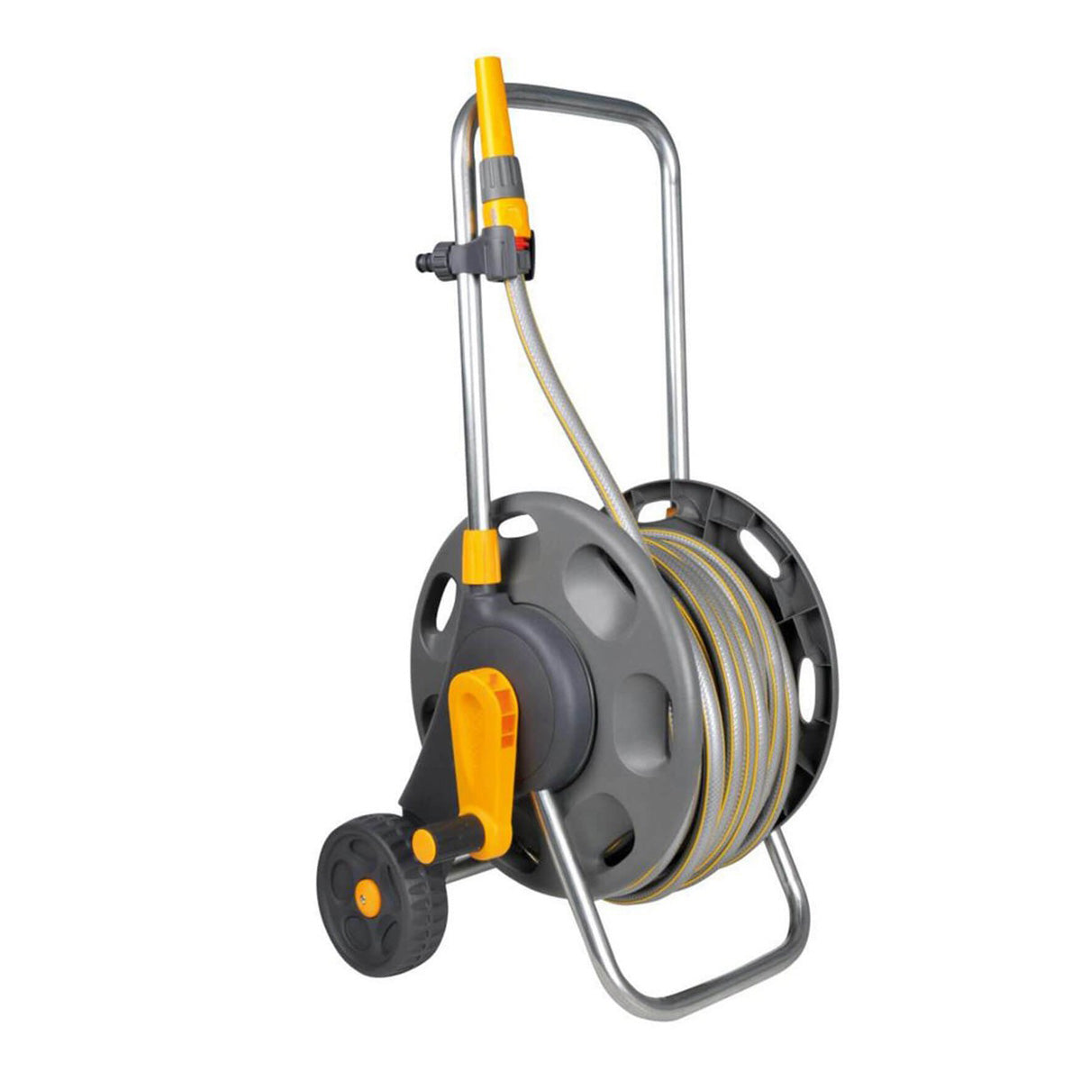 Carrello con 20 m di tubo flessibile da 12,5 mm (smontato)