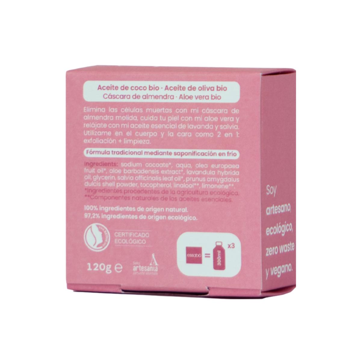 Jabón Eco Exfoliante, 120g Essabó