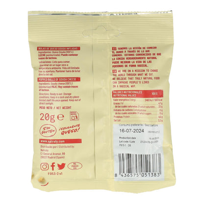 Snack al formaggio Natruly 20 g