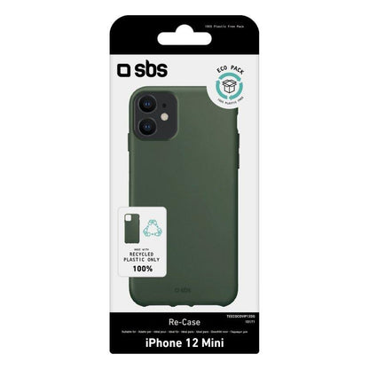 Recycelte Kunststoffhülle für iPhone 12 Mini grün SBS