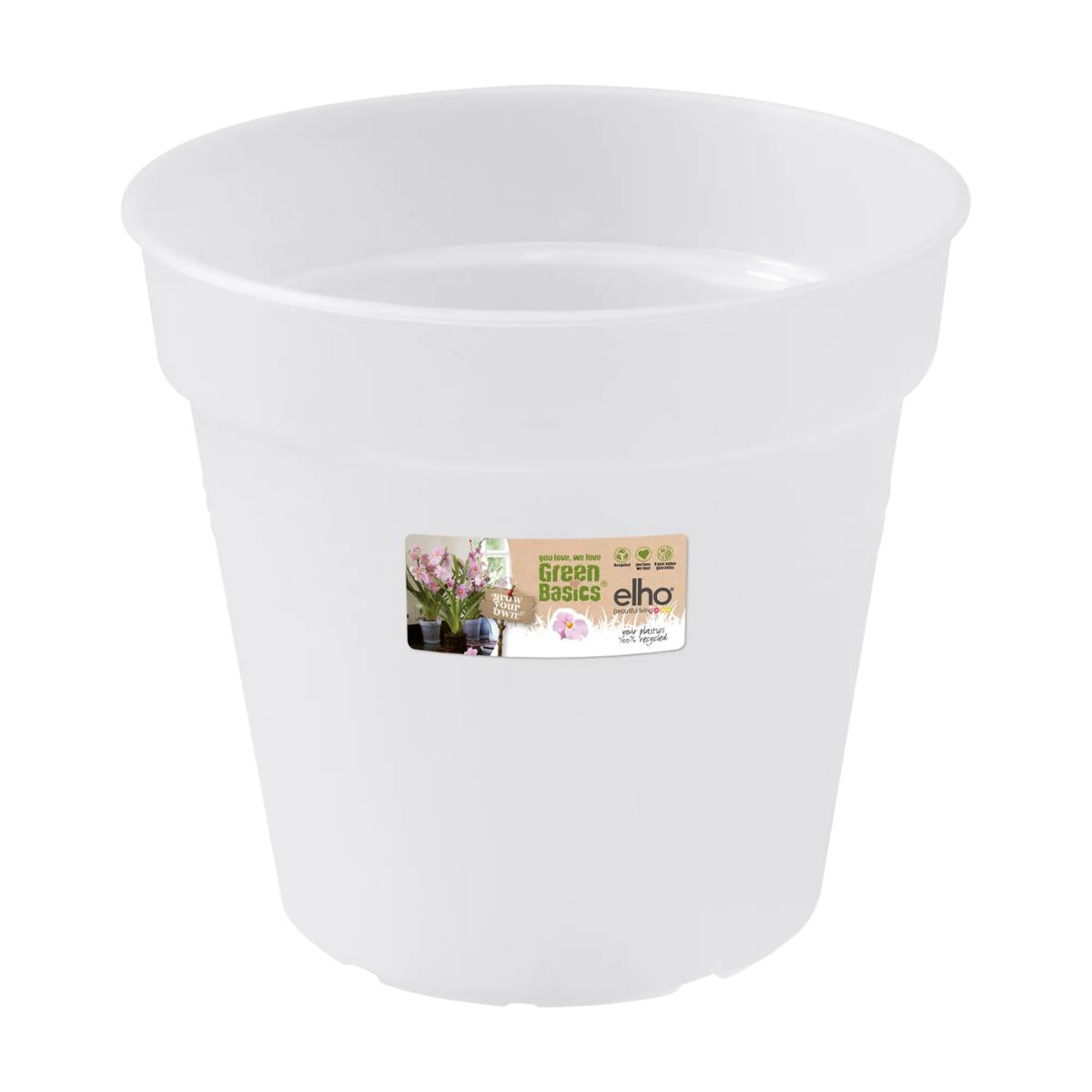 Orchideentopf Green Basics Elho Transparent 15 cm