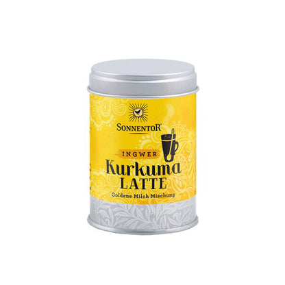 Kurkuma Latte gember Sonnentor blik 60 g