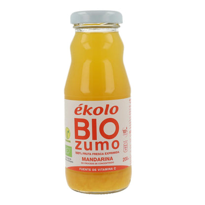 Zumo de Mandarina Bio 100% exprimido Ékolo 750 ml