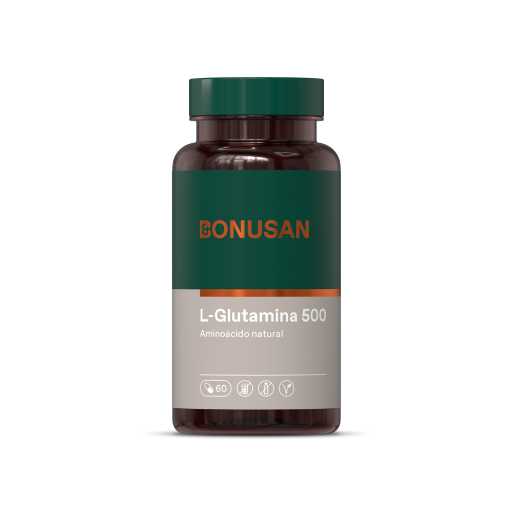 L-Glutamine 500 Bonusan 60 Vcaps
