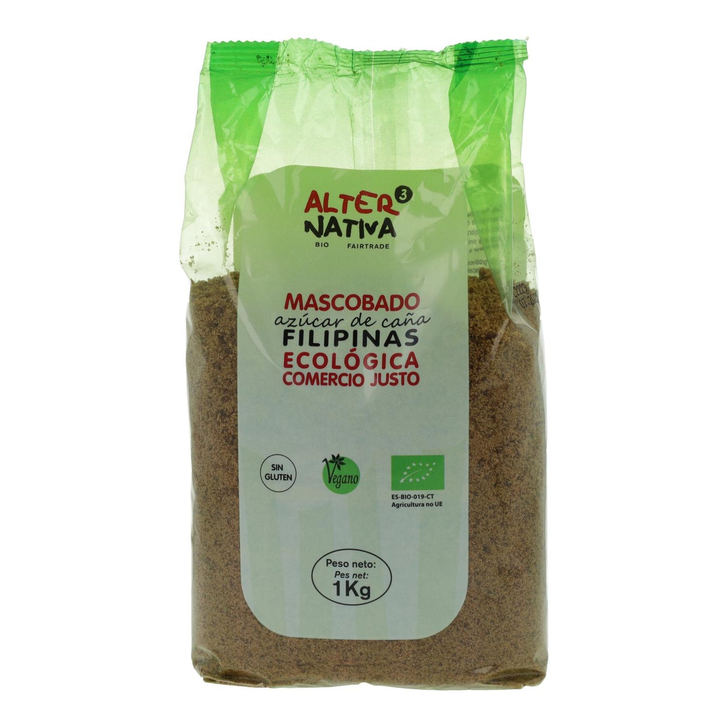 Zucchero di canna Mascobado Alternativa, 1 kg