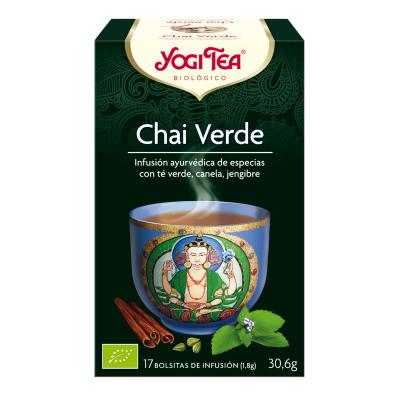Yogi Tea BIO Grüner Chai, 17 Teebeutel