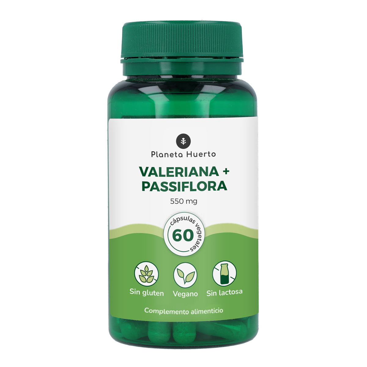Valeriaan + Passiflora Planeta Huerto 60 caps