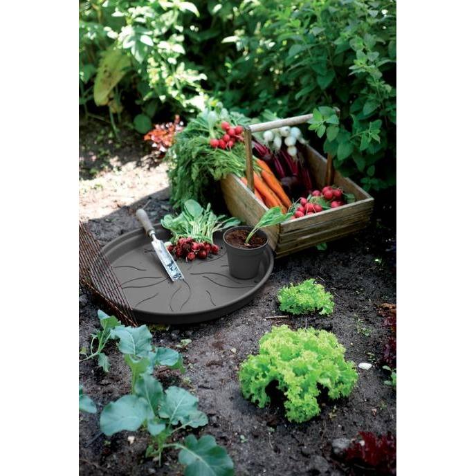 Green Basics Elho Anthracite pot 22 cm