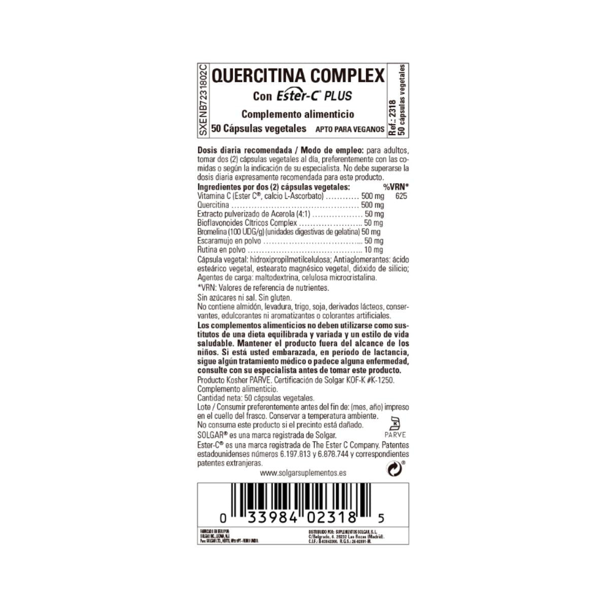 Quercitin Complex 50 Kapseln