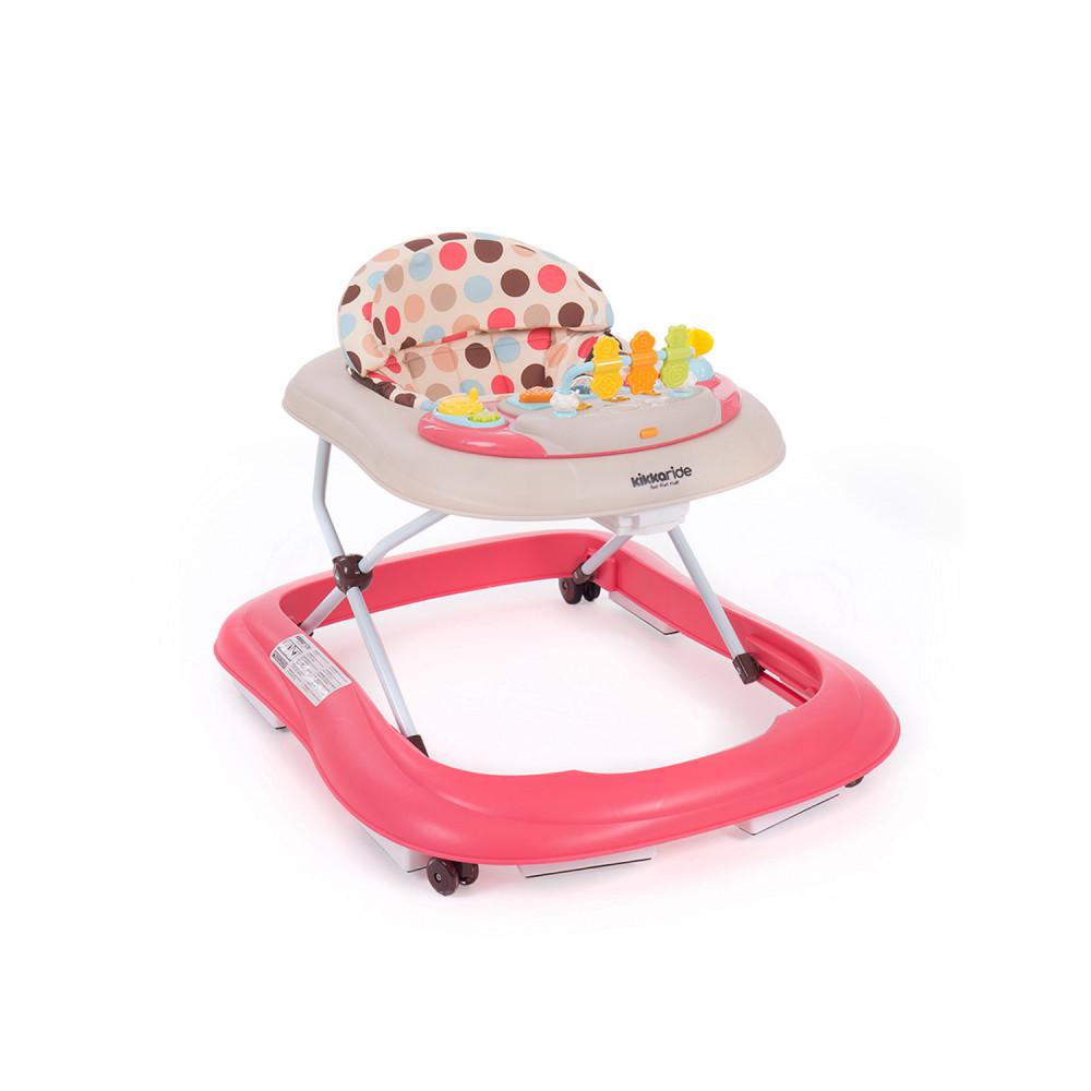 Röd ABC-gåstol Kikka Boo