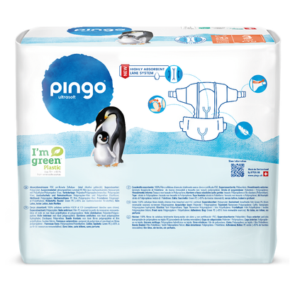 Pieluchy T3 (4-9 kg) Pingo 44 szt.