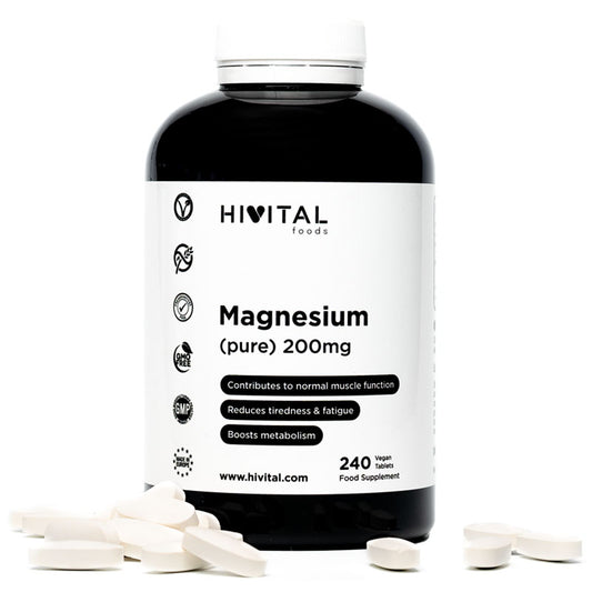 Magnesium 200 mg Magnesium Citrate Hivital 240 tablets