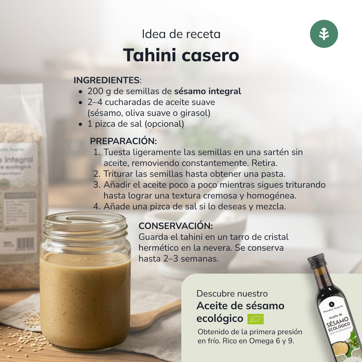 Sezam pełnoziarnisty ECO Planet Garden 2,5 kg