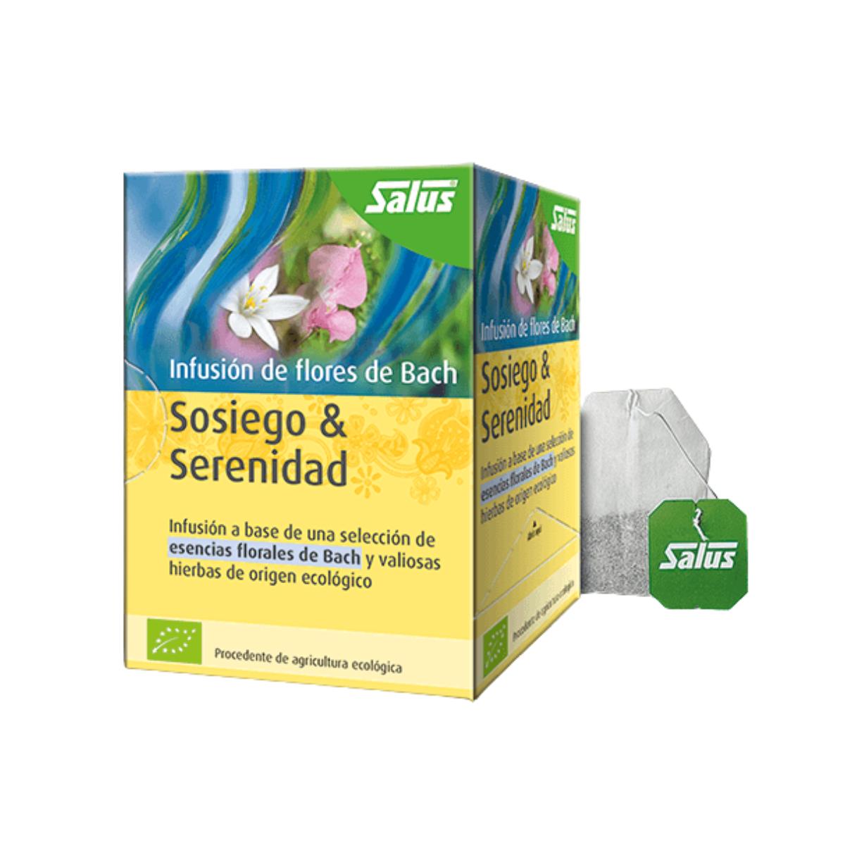 Infusion BIO Fleurs de Bach calme et sérénité Salus, 15 sachets