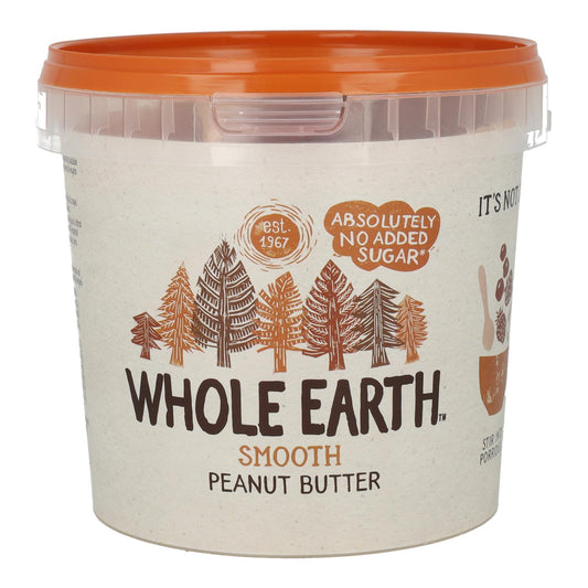 Zachte pindakaas Whole Earth 1 kg