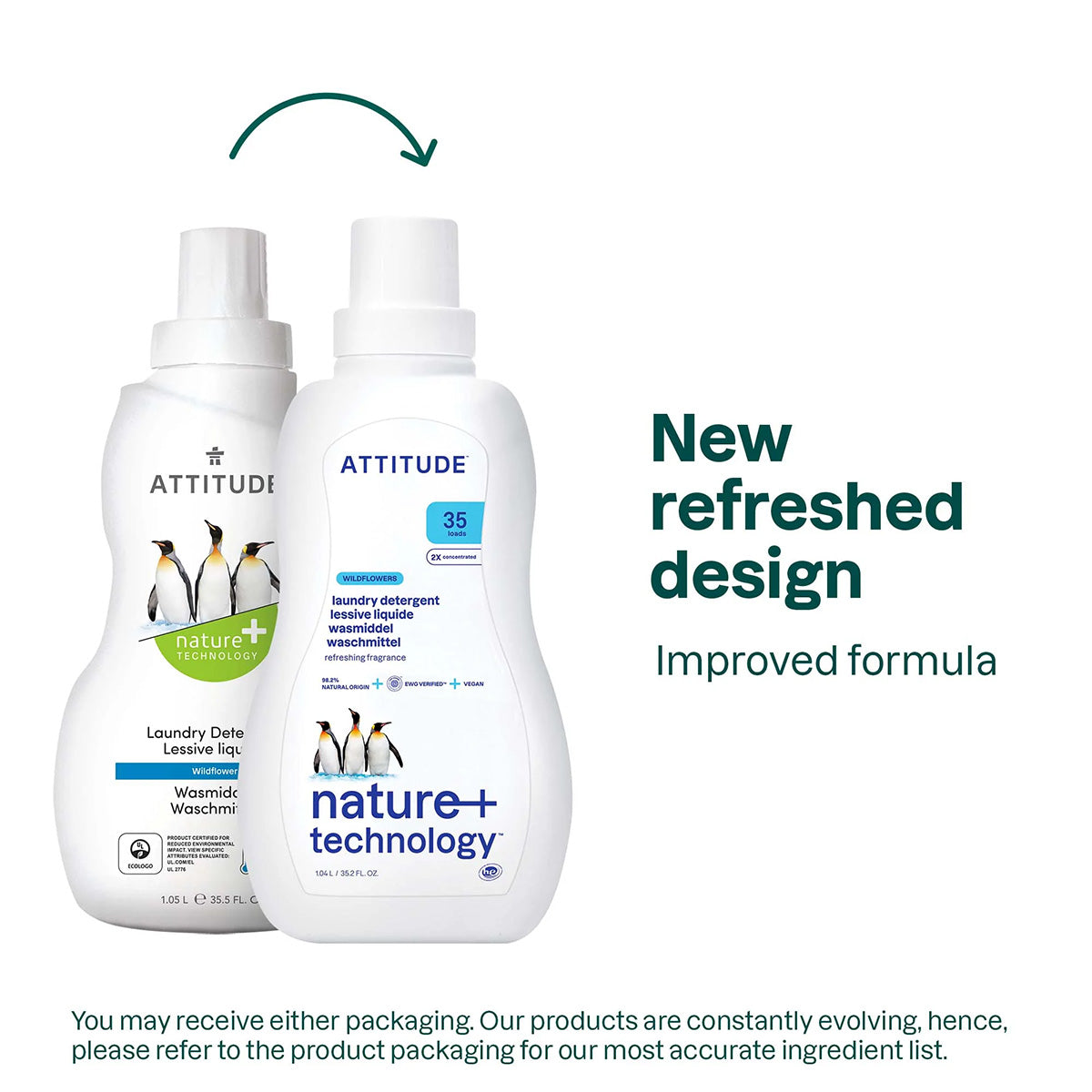 Lessive liquide concentrée, fleurs sauvages, 35 doses