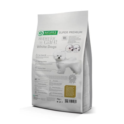 Nature's Protection White Dog Croquettes sans céréales Agneau adulte petites races 4 kg