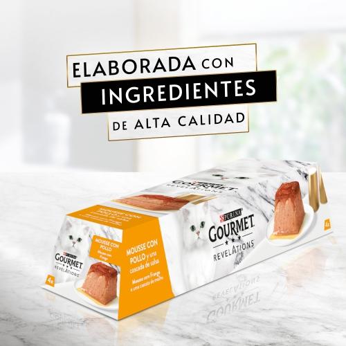 GOURMET REVELATIONS Hühnermousse (4 x 57 g)