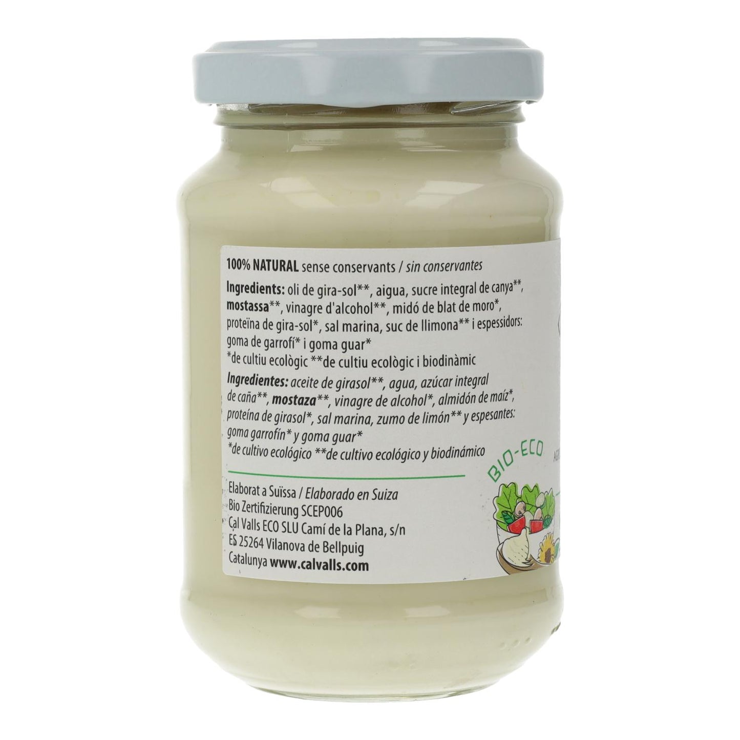 ECO Cal Valls Vegan Mayonnaise 190 g